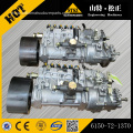 D65E-12 6D125E-2A-45 injection pump ass'y 6150-72-1370 komatsu spare parts